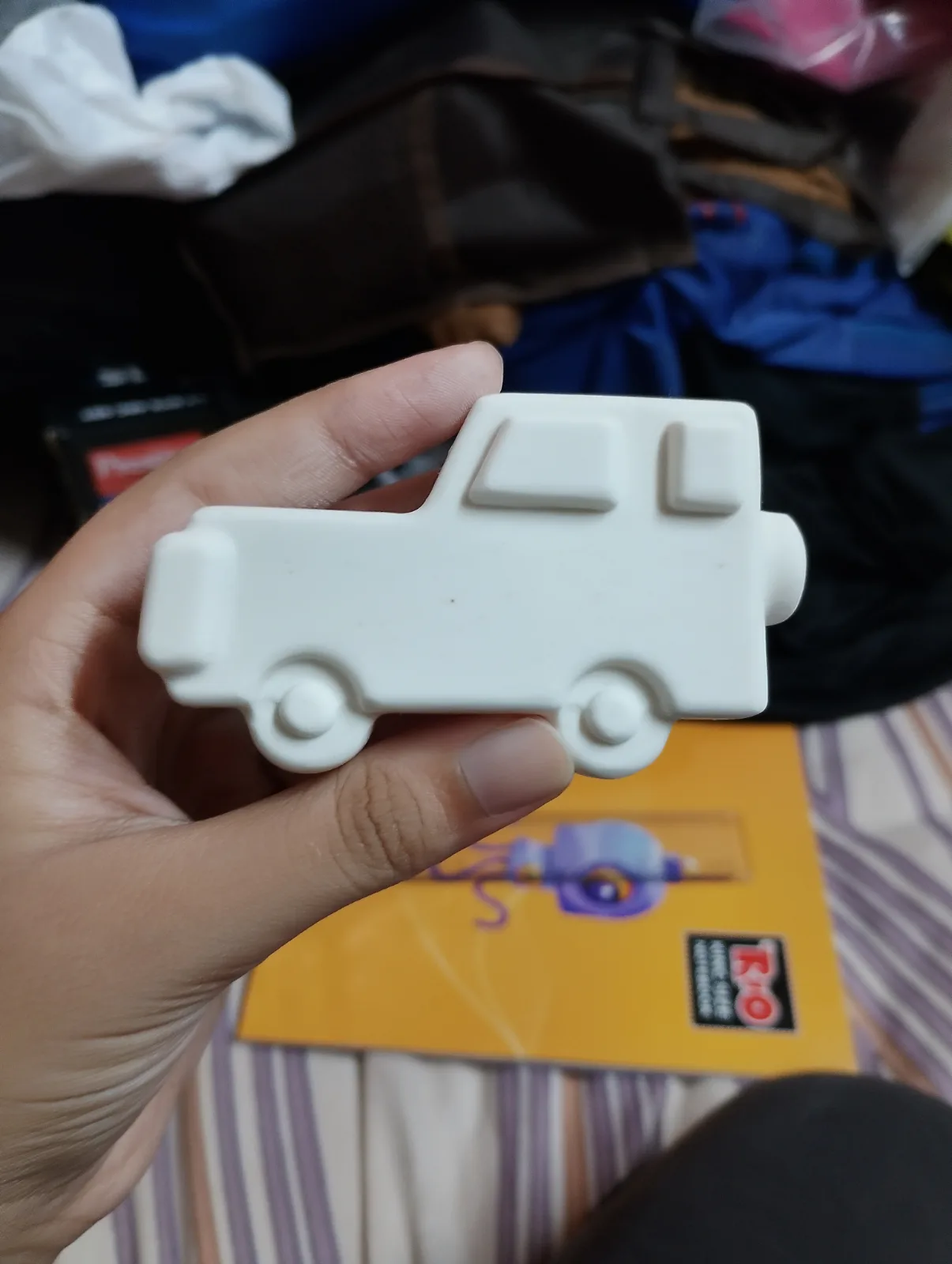 x5 diy kids concrete art ( cars) — 9