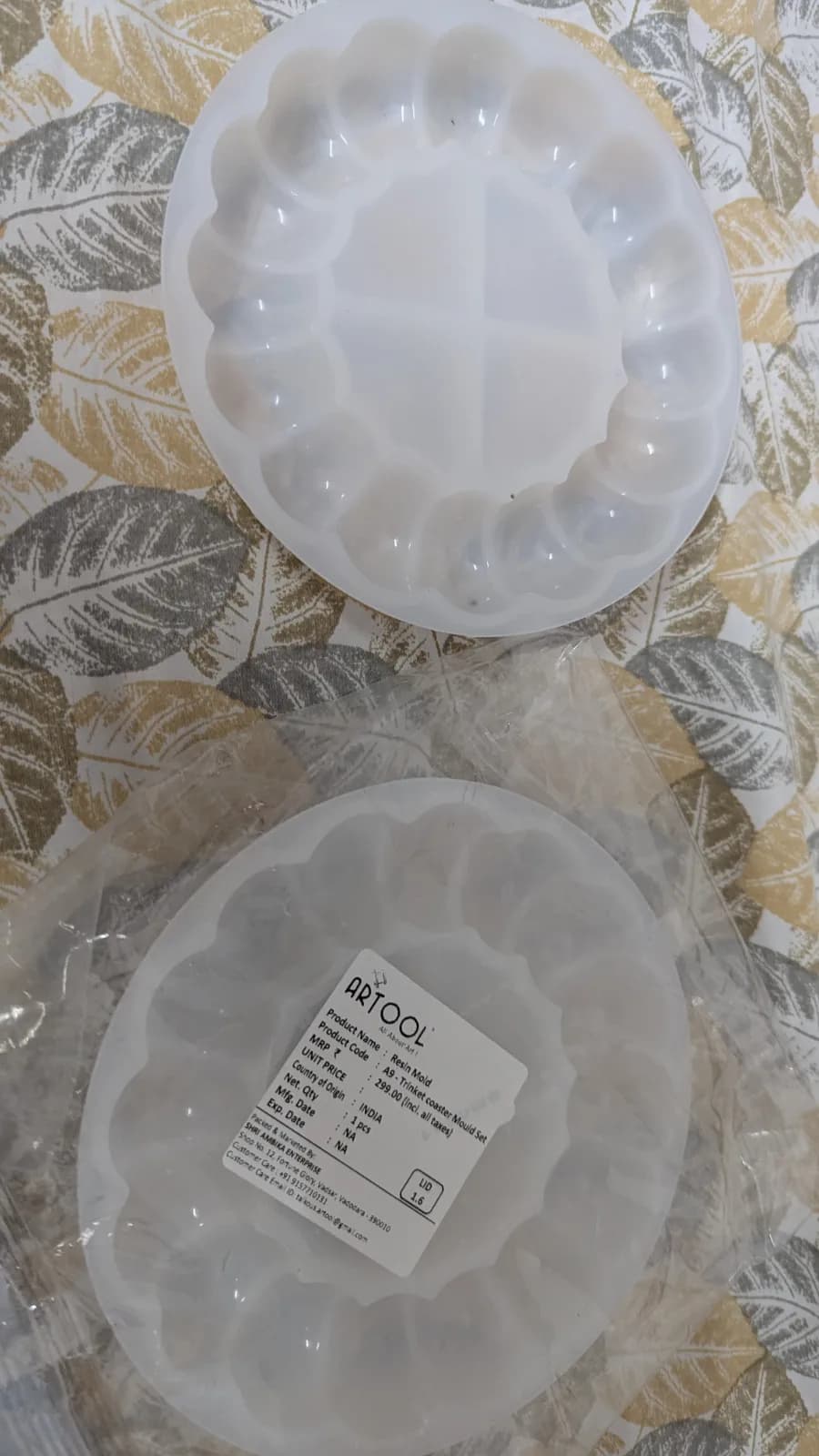 x1 bubble Coster mould — 2
